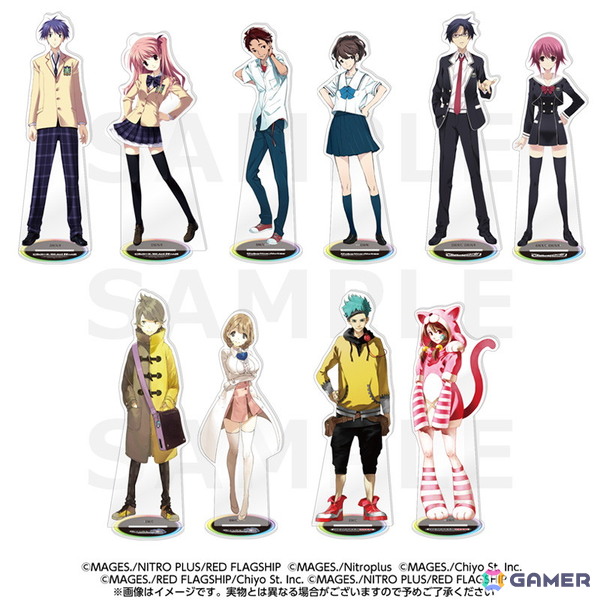 「STEINS;GATE ファイナルミッション」の物販販売商品ラインナップ第2弾が公開！全100種の缶バッジやTシャツ、huke氏が手掛けるオリジナルグッズなどが登場の画像
