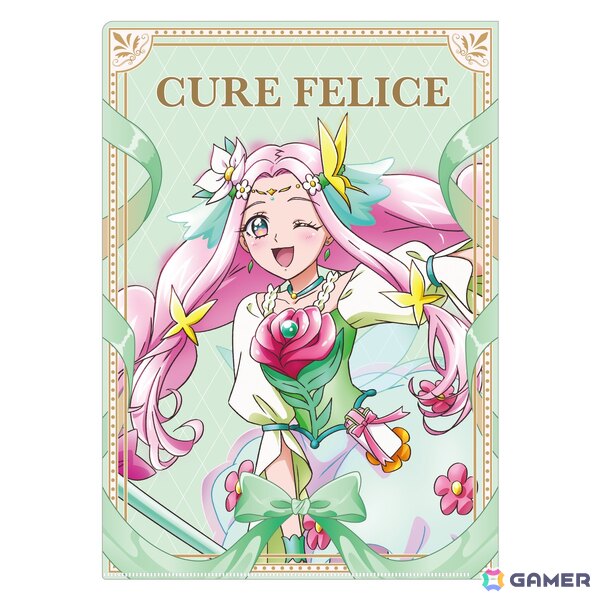 「魔法つかいプリキュア!」謎付きクリアファイル(キュアフェリーチェver.)