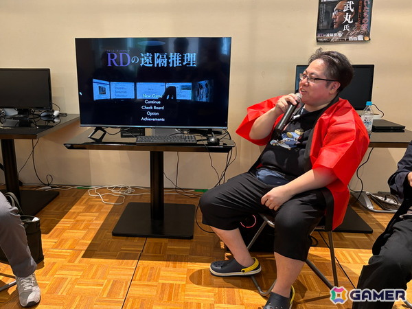 我孫子武丸氏自ら完全新作を実況！ミステリーゲーム「RDの遠隔推理」トークライブ＆実況プレイステージをレポートの画像6