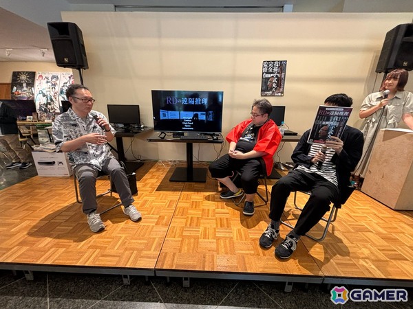 我孫子武丸氏自ら完全新作を実況！ミステリーゲーム「RDの遠隔推理」トークライブ＆実況プレイステージをレポートの画像7
