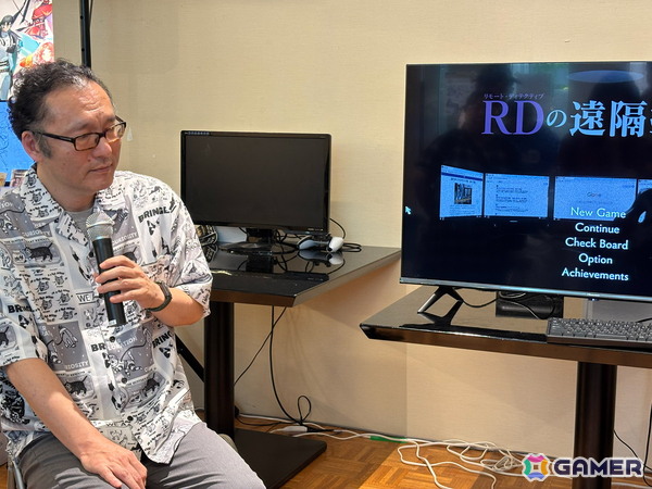 我孫子武丸氏自ら完全新作を実況！ミステリーゲーム「RDの遠隔推理」トークライブ＆実況プレイステージをレポートの画像8