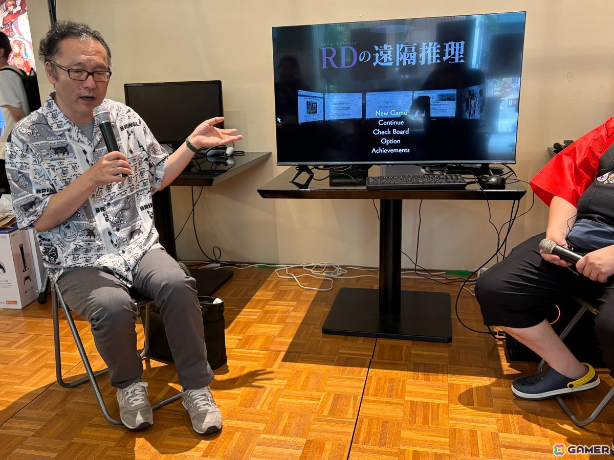 我孫子武丸氏自ら完全新作を実況!ミステリーゲーム「RDの遠隔推理」トークライブ&実況プレイステージをレポートの画像