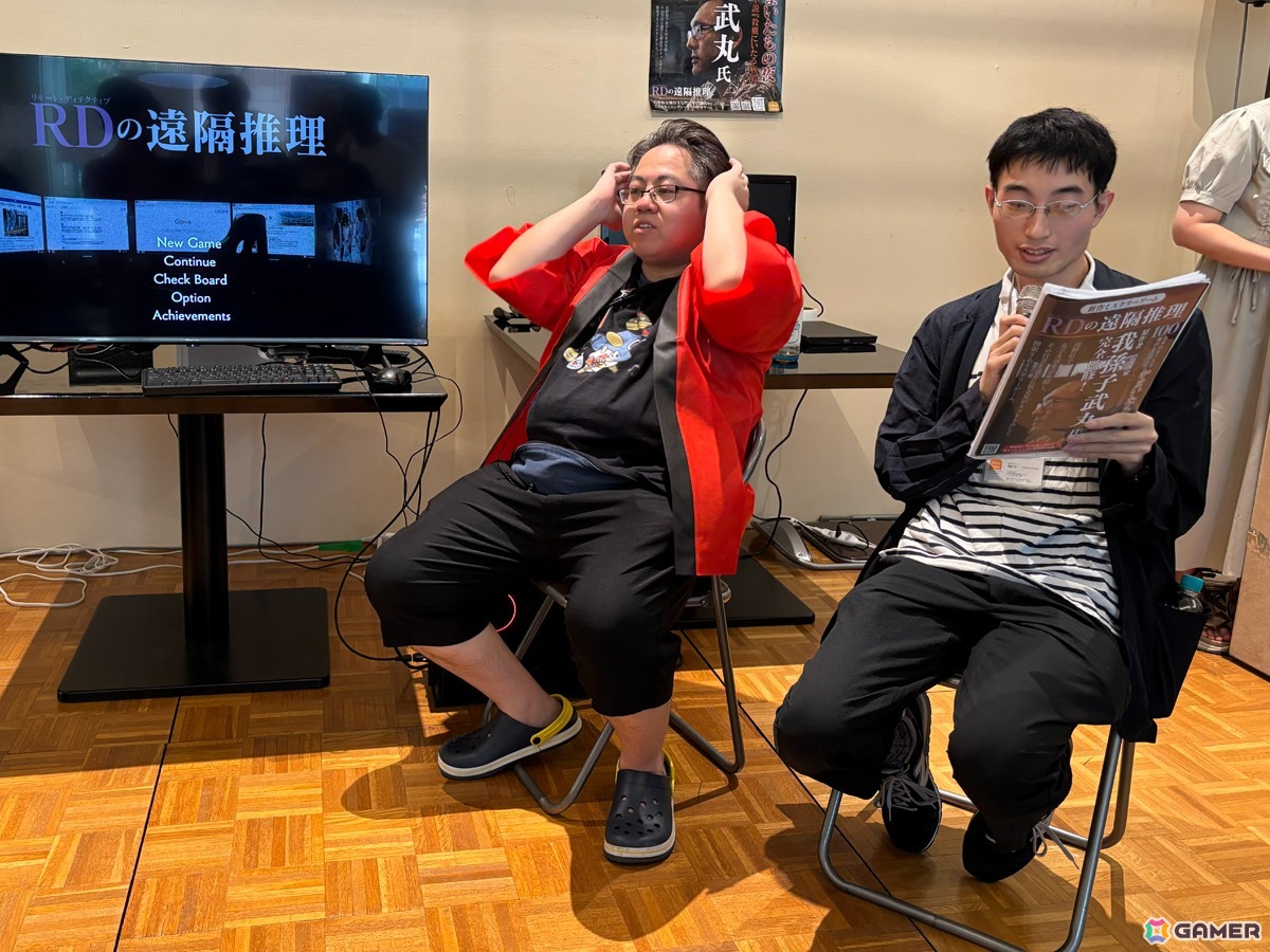 我孫子武丸氏自ら完全新作を実況!ミステリーゲーム「RDの遠隔推理」トークライブ&実況プレイステージをレポートの画像