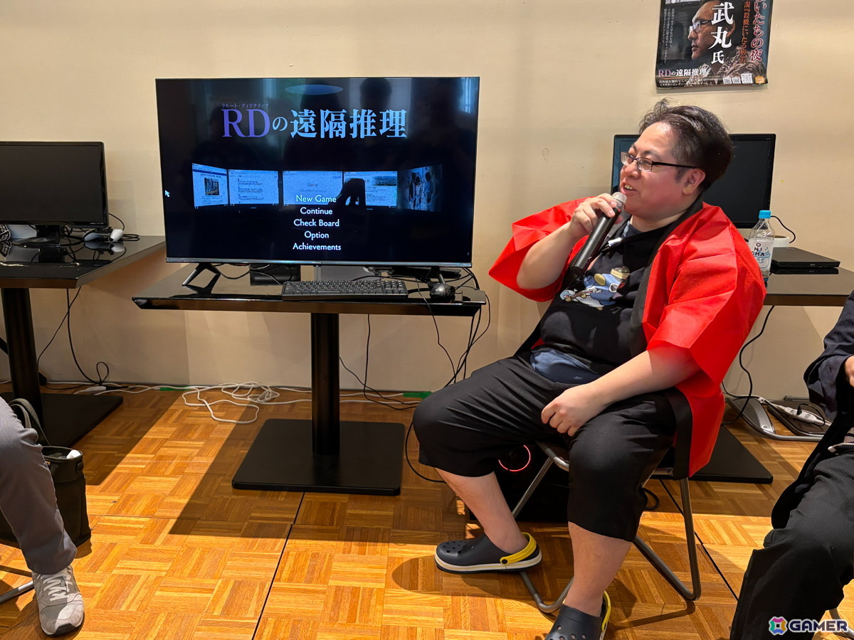 我孫子武丸氏自ら完全新作を実況!ミステリーゲーム「RDの遠隔推理」トークライブ&実況プレイステージをレポートの画像