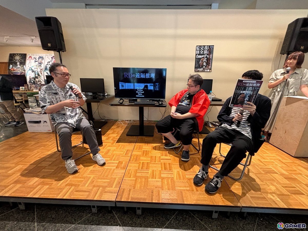 我孫子武丸氏自ら完全新作を実況!ミステリーゲーム「RDの遠隔推理」トークライブ&実況プレイステージをレポートの画像