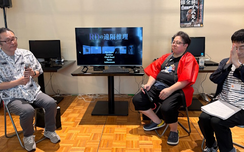 我孫子武丸氏自ら完全新作を実況！ミステリーゲーム「RDの遠隔推理」トークライブ＆実況プレイステージをレポート