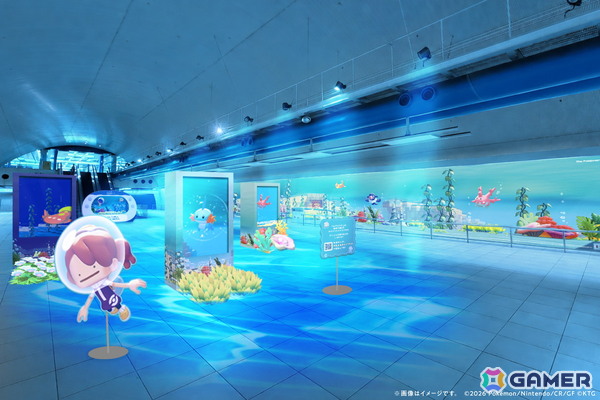「ぽこポケ」初のリアルイベントが横浜で開催！赤レンガ倉庫やみなとみらいエリアが“うみぞこの街”仕様にの画像2