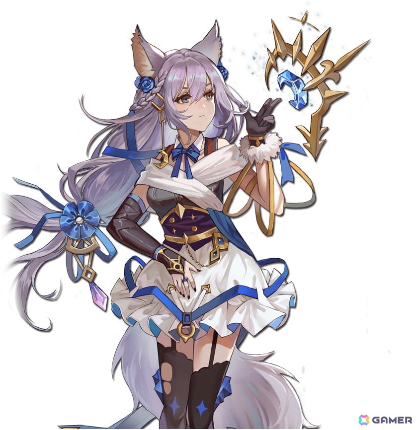 「サファイア・スフィア~蒼き境界~」超越キャラクター「ハティ(CV:千本木彩花)」が登場!実装記念ピックアップ召喚が8月10日まで開催の画像