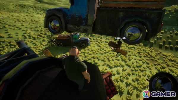 UFOにさらわれた牛を取り戻す対戦型クライミングゲーム「Saving Yellow Ox」のSteamストアページが公開!最大4人で対戦可能の画像
