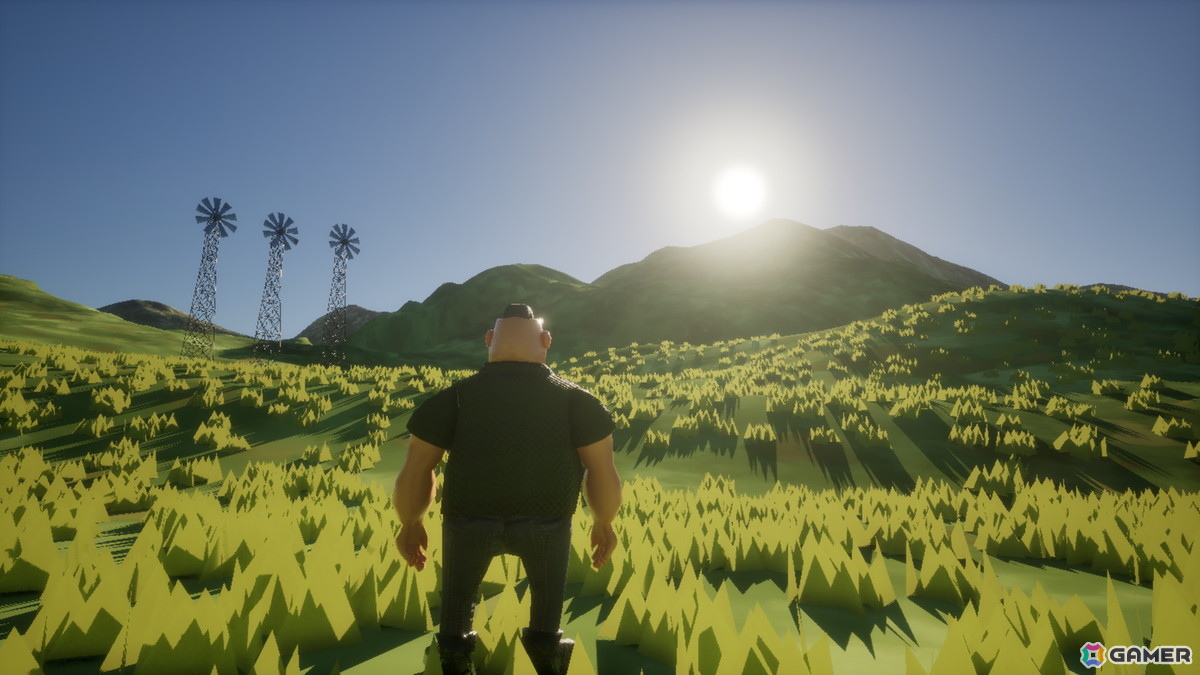 UFOにさらわれた牛を取り戻す対戦型クライミングゲーム「Saving Yellow Ox」のSteamストアページが公開！最大4人で対戦可能の画像4