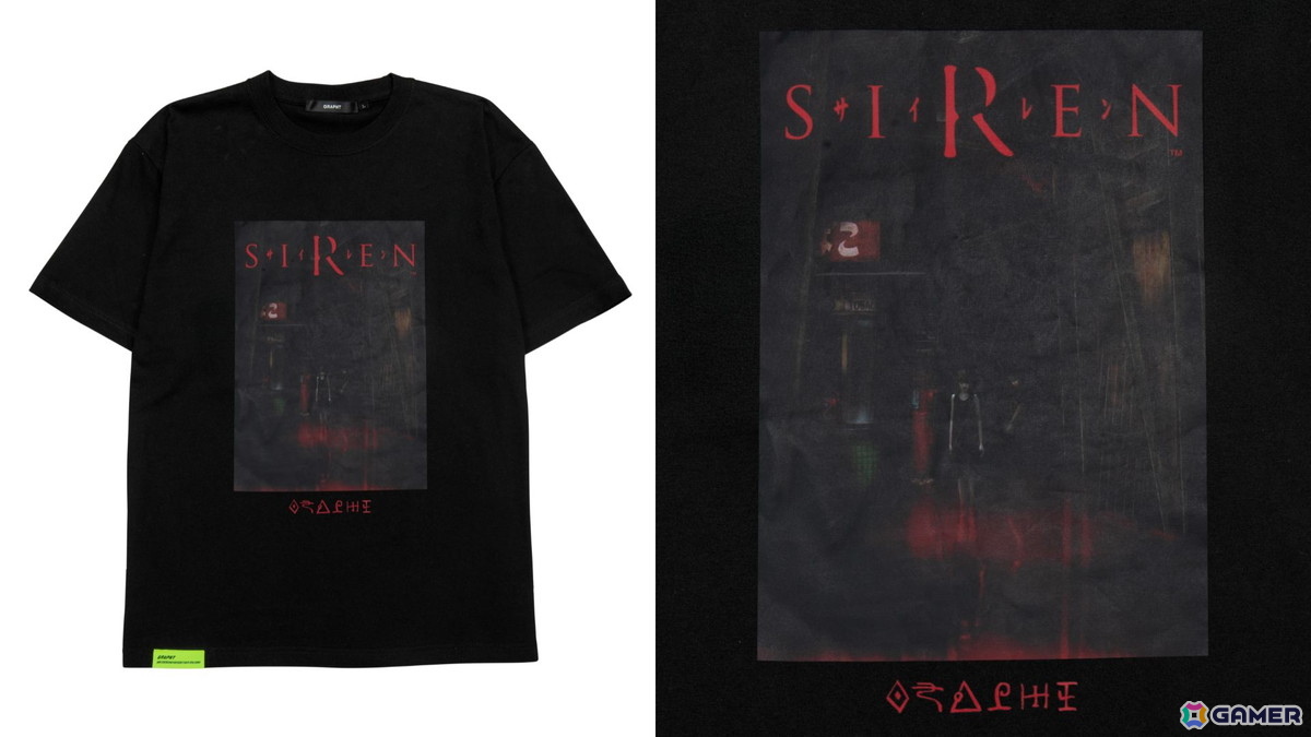 ホラーゲーム「SIREN」の“異界入り”にあわせて「羽生蛇蕎麦」Tシャツやトレーディングマグネットが登場の画像