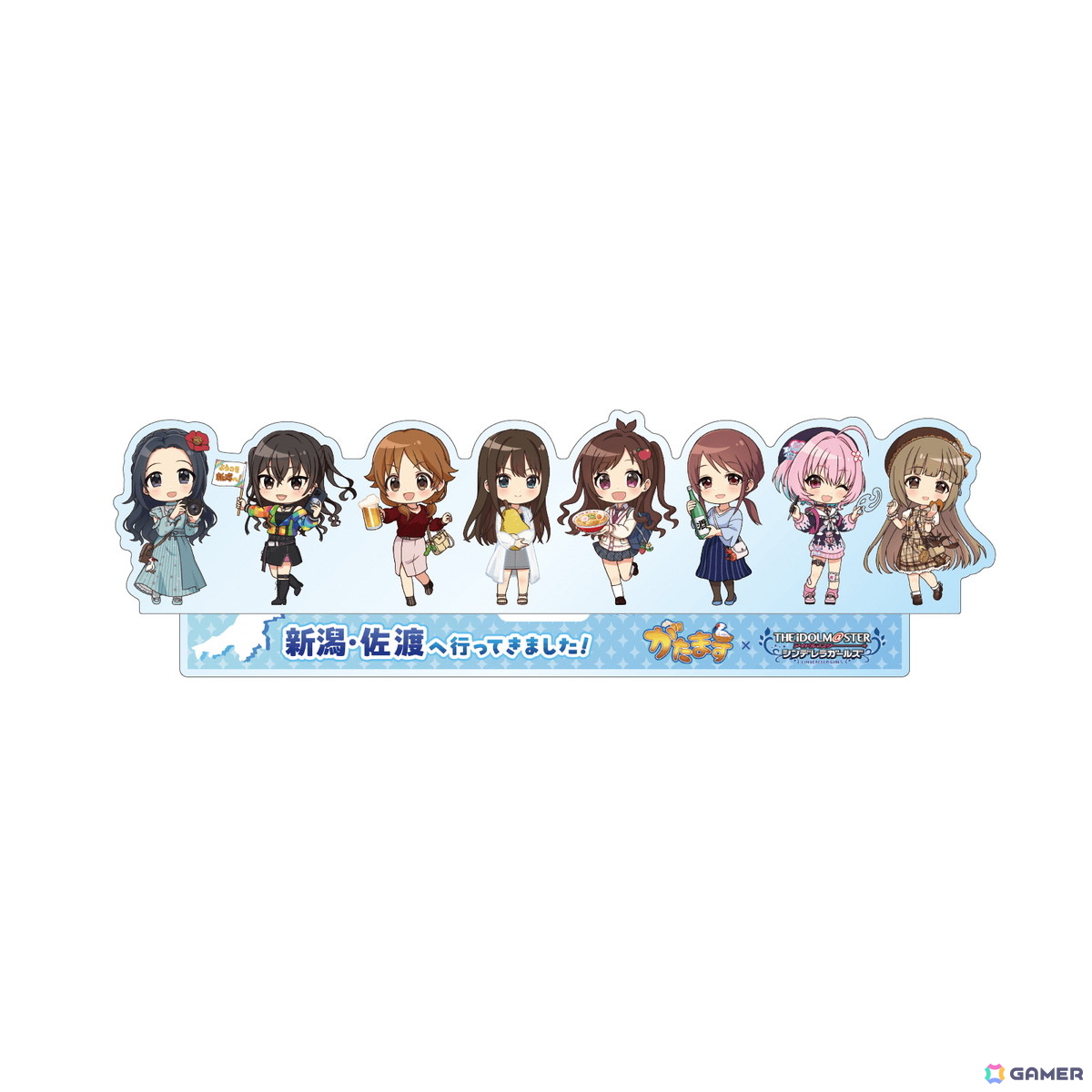 「アイドルマスター シンデレラガールズ」×新潟市・佐渡市による地域密着型コラボイベント「がたます」が8月11日より開催！の画像