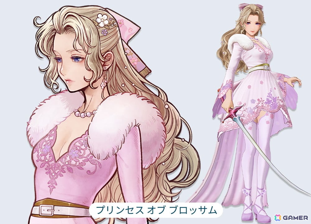 「ディシディア デュエルム ファイナルファンタジー」ティナの新スタイル「プリンセス オブ ブロッサム」が登場!ピックアップアビリティガチャもの画像