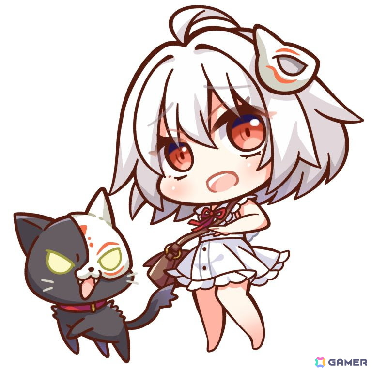 「LIGHT黒猫と記憶を失った少女」の法人別オリジナル特典が公開!描き下ろしデザインを使用したアクスタもお披露目の画像