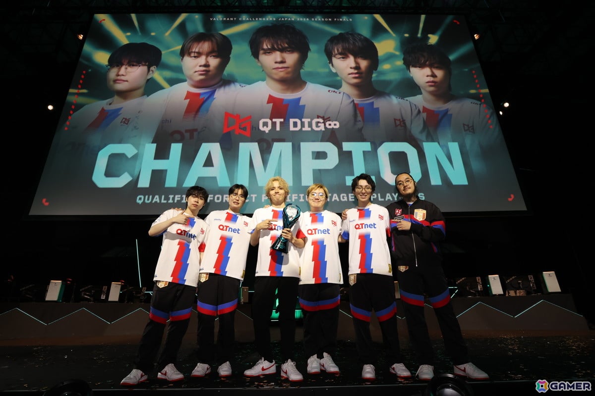 「VALORANT Challengers Japan 2026 Season Finals」を制したのは「QT DIG∞」!日本代表として「VCT Pacific Stage 2 Play-ins」への画像