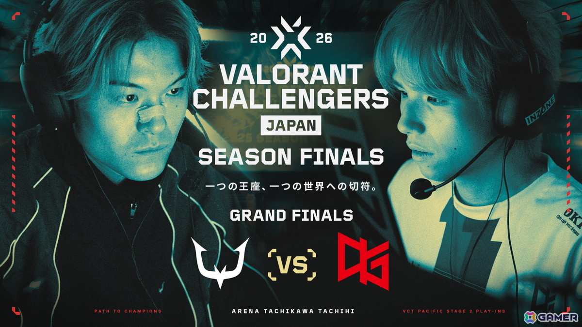 「VALORANT Challengers Japan 2026 Season Finals」を制したのは「QT DIG∞」!日本代表として「VCT Pacific Stage 2 Play-ins」への画像