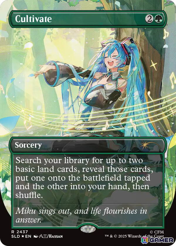 初音ミクの「マジック:ザ・ギャザリング」統率者デッキが8月11日発売!楽天ブックスにて24時間限定の受注販売を実施の画像