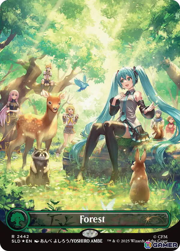 初音ミクの「マジック:ザ・ギャザリング」統率者デッキが8月11日発売!楽天ブックスにて24時間限定の受注販売を実施の画像