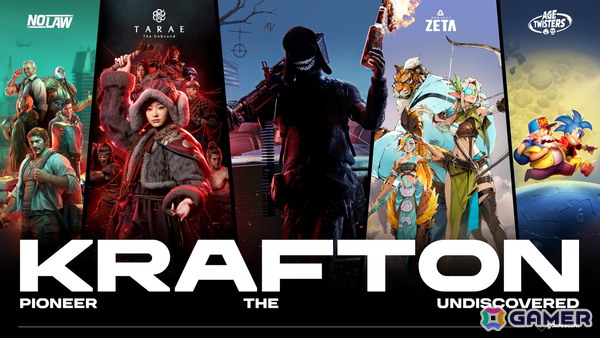 KRAFTON、「gamescom 2026」出展タイトル5作品の最新情報を公開！PUBG STUDIOSの未発表新作や「NO LAW」などの画像1