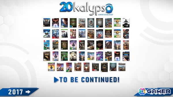 Kalypso Mediaの創立20周年を記念したキャンペーンが開催中！セールやゲーム内イベントなどを実施の画像6