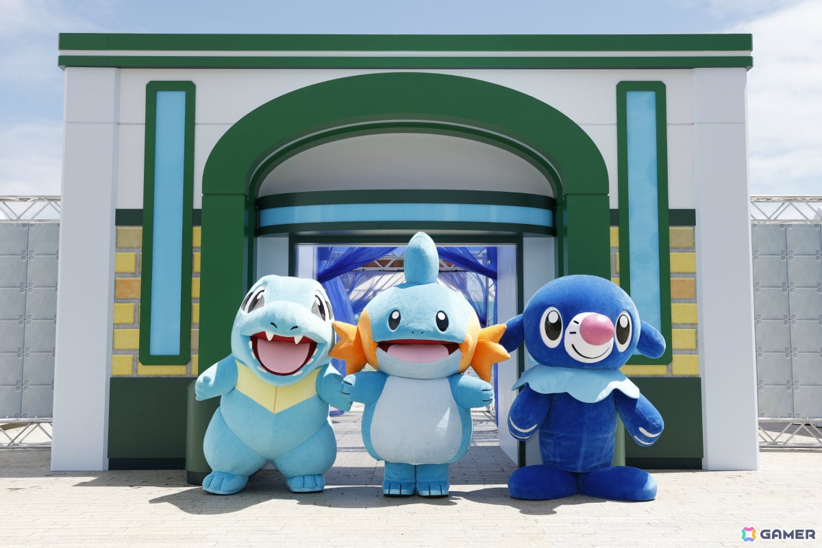 「リアル『ぽこポケ』体験！『ブクブクうみぞこの街』in横浜赤レンガ倉庫」オープニングイベントにワニノコ・ミズゴロウ・アシマリが登場！の画像