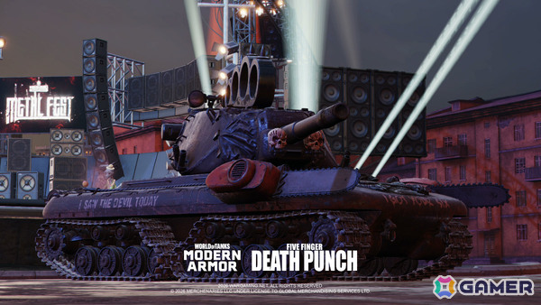 「World of Tanks Modern Armor」ファイヴ・フィンガー・デス・パンチを迎えたメタルフェス2026が開催！の画像5