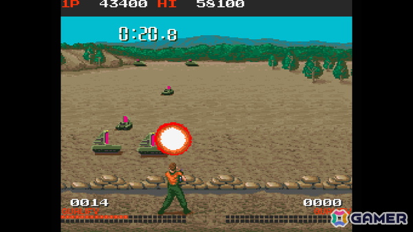 軍の過酷な訓練を描くアクションゲーム「コンバットスクール」がアーケードアーカイブス/アーケードアーカイブス2で8月6日に配信!の画像