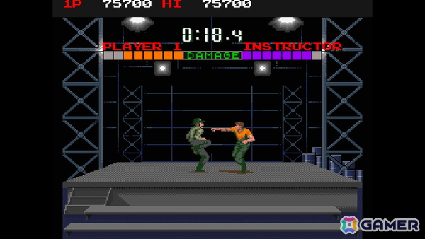 軍の過酷な訓練を描くアクションゲーム「コンバットスクール」がアーケードアーカイブス/アーケードアーカイブス2で8月6日に配信!の画像