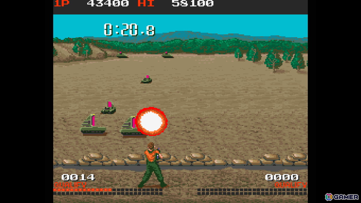 軍の過酷な訓練を描くアクションゲーム「コンバットスクール」がアーケードアーカイブス/アーケードアーカイブス2で8月6日に配信！の画像4