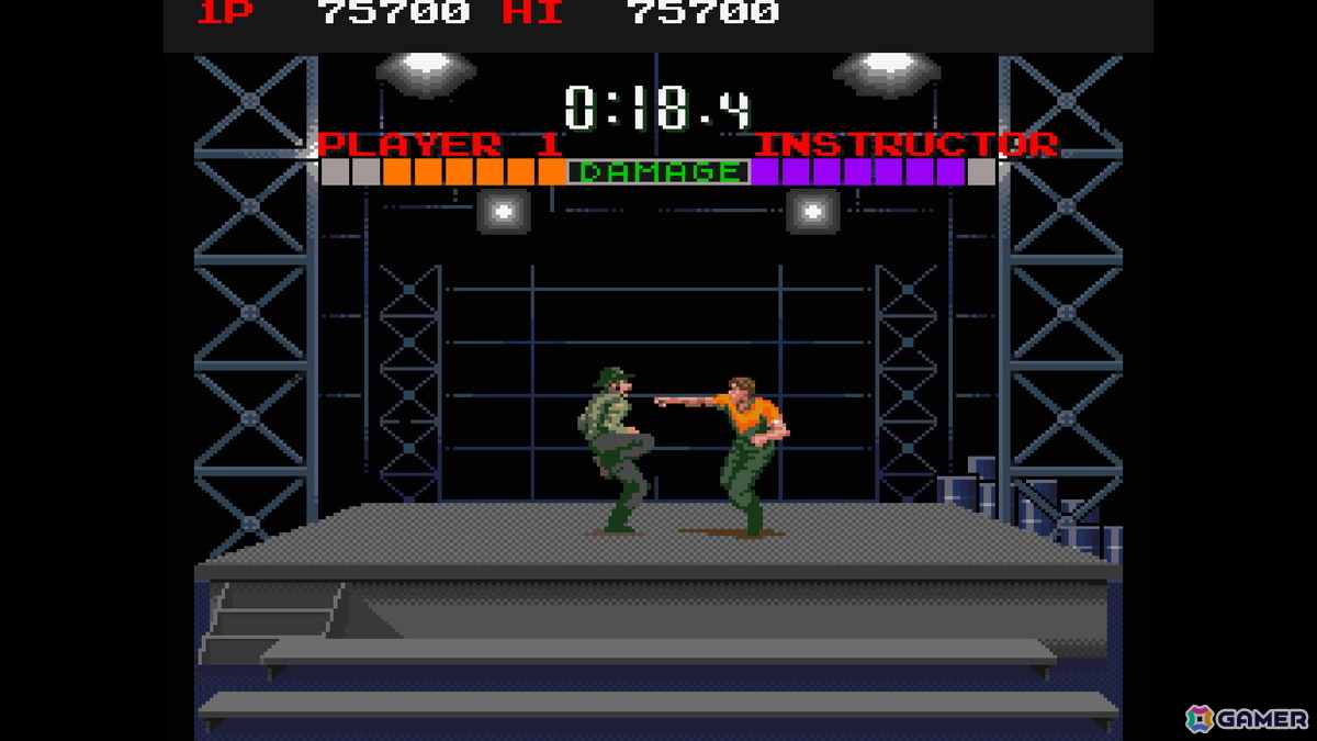 軍の過酷な訓練を描くアクションゲーム「コンバットスクール」がアーケードアーカイブス/アーケードアーカイブス2で8月6日に配信！の画像6