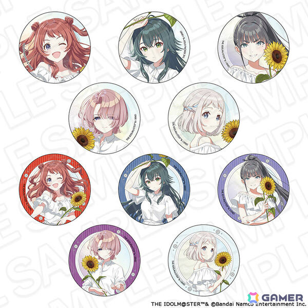 「学園アイドルマスター POP UP SHOP」の事後通販が開始！向日葵を持ったアイドルたちのオーロラクリアカードや特大タぺストリーなどがラインナップの画像4