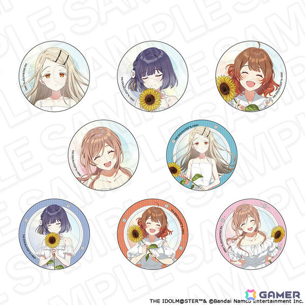 「学園アイドルマスター POP UP SHOP」の事後通販が開始！向日葵を持ったアイドルたちのオーロラクリアカードや特大タぺストリーなどがラインナップの画像5