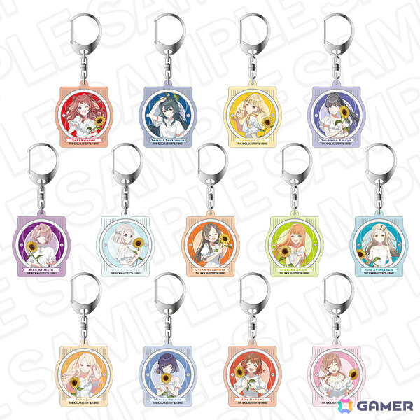 「学園アイドルマスター POP UP SHOP」の事後通販が開始！向日葵を持ったアイドルたちのオーロラクリアカードや特大タぺストリーなどがラインナップの画像6