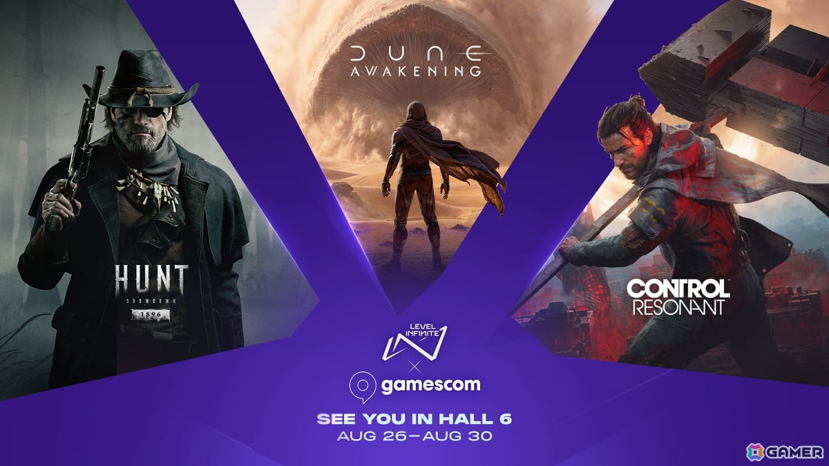 Level Infiniteが「gamescom 2026」に出展!「CONTROL Resonant」や未発表タイトルの試遊を実施の画像