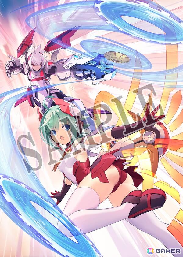Switch 2版「蒼き雷霆 ガンヴォルト トライアングル エディション」描き下ろし店舗別特典のイラストが公開！の画像1