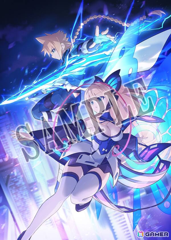 Switch 2版「蒼き雷霆 ガンヴォルト トライアングル エディション」描き下ろし店舗別特典のイラストが公開！の画像3