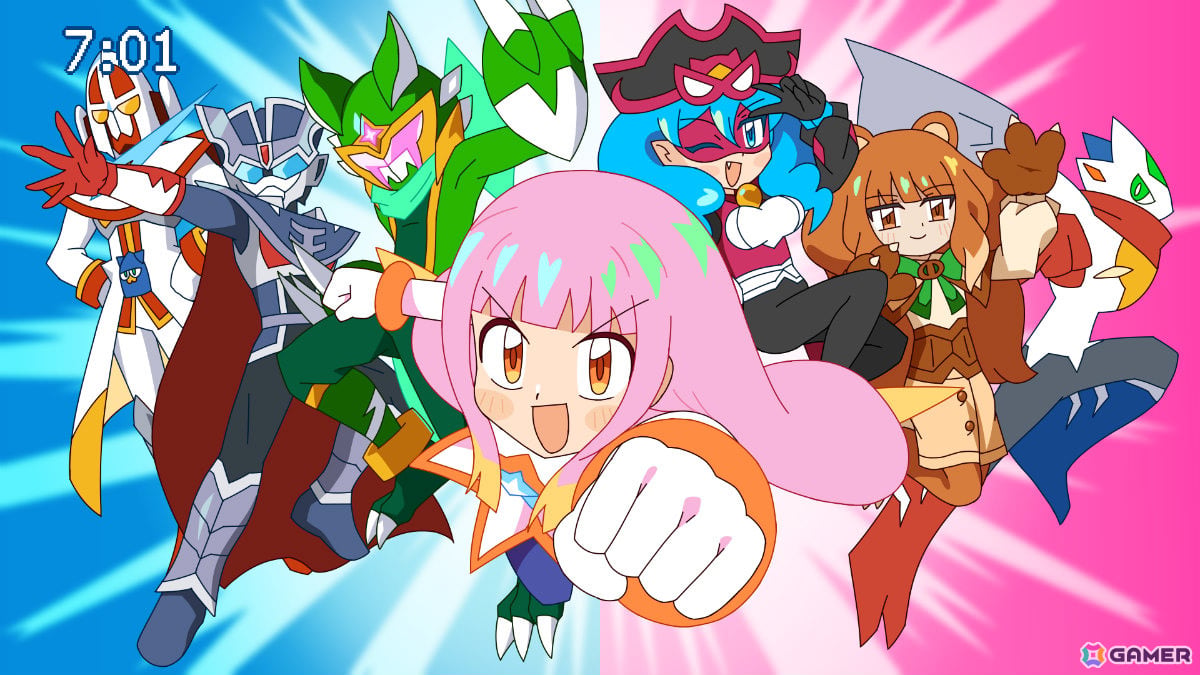 ニチアサ風ビジュアルノベル/アクション「ココロクローバー ムゲン編」が発表!主題歌は高取ヒデアキさんが担当の画像