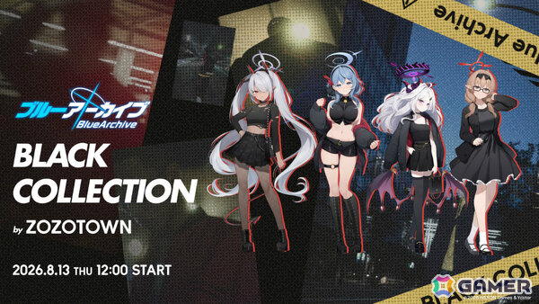 「ブルアカ」×ZOZOTOWNによるコラボアイテムの受注販売が8月13日より開始！ブラックミリタリーをコンセプトにしたヒナ、アコ、イオリ、チナツが登場の画像1
