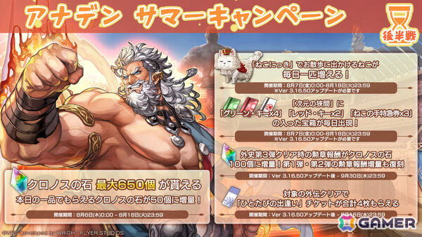 「アナザーエデン」外史「望郷の魂と逆星の旅人」の第3弾 幻霊の剣と褪色の拳が追加！テオドロス（CV：大塚明夫）も登場の画像13