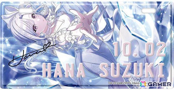 「シャニマス」8月から10月に誕生日を迎えるアイドルたちのバースデープレートが登場！名前と日付の部分に凸加工が施された立体的なデザインの画像6
