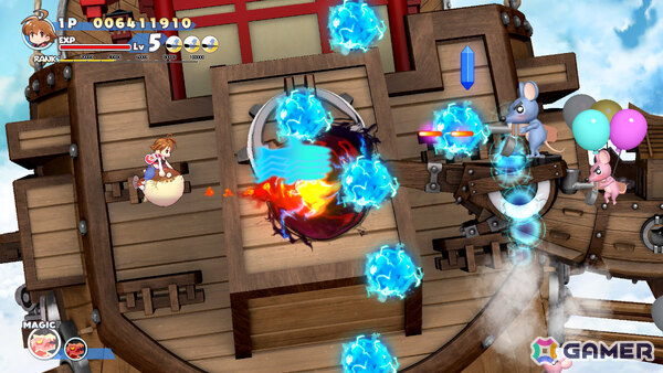 コットンが日本(?)を舞台に大あばれ!STG「コットンロックウィズユー」PS5/Switch 2/Steam版が発売の画像