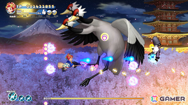コットンが日本(?)を舞台に大あばれ!STG「コットンロックウィズユー」PS5/Switch 2/Steam版が発売の画像