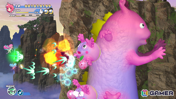 コットンが日本(?)を舞台に大あばれ!STG「コットンロックウィズユー」PS5/Switch 2/Steam版が発売の画像