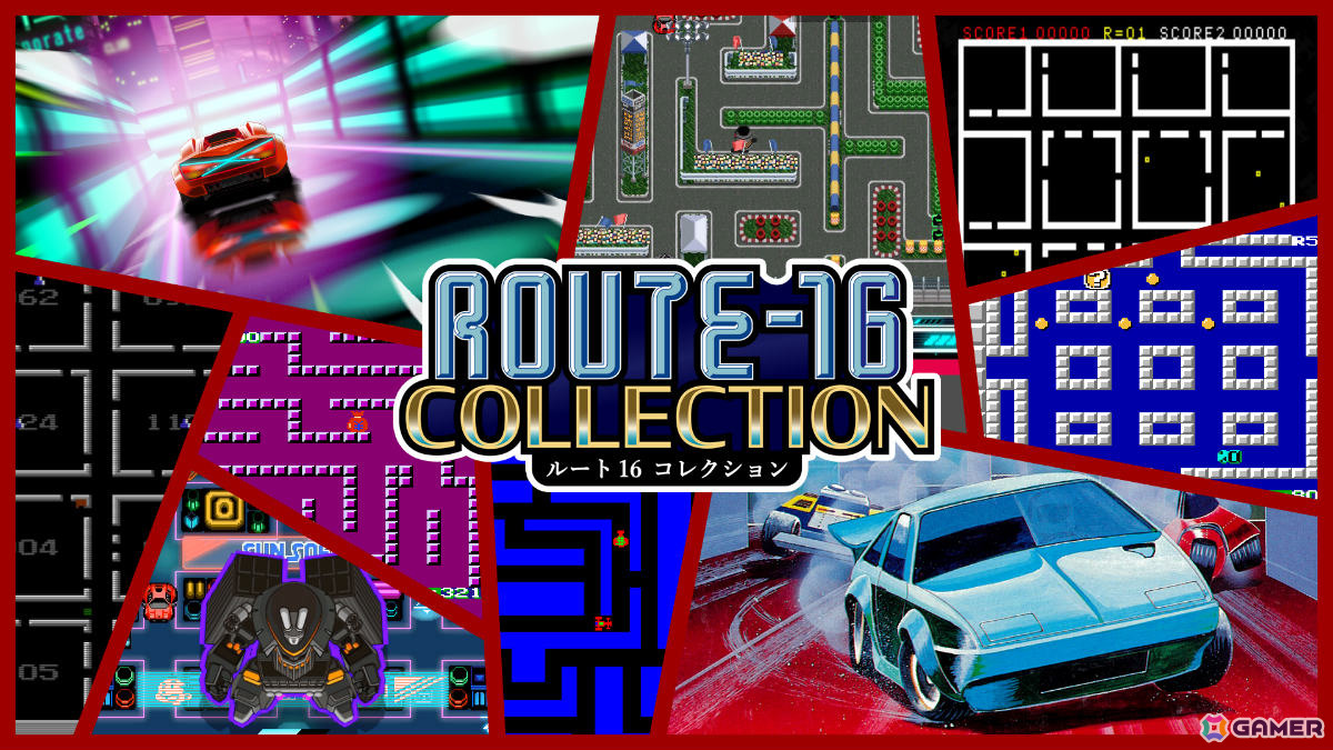 80年代のカーチェイスアクション「ルート16」シリーズ完全新作「ROUTE16R」が発売!シリーズ初となるマルチプレイモードを搭載の画像