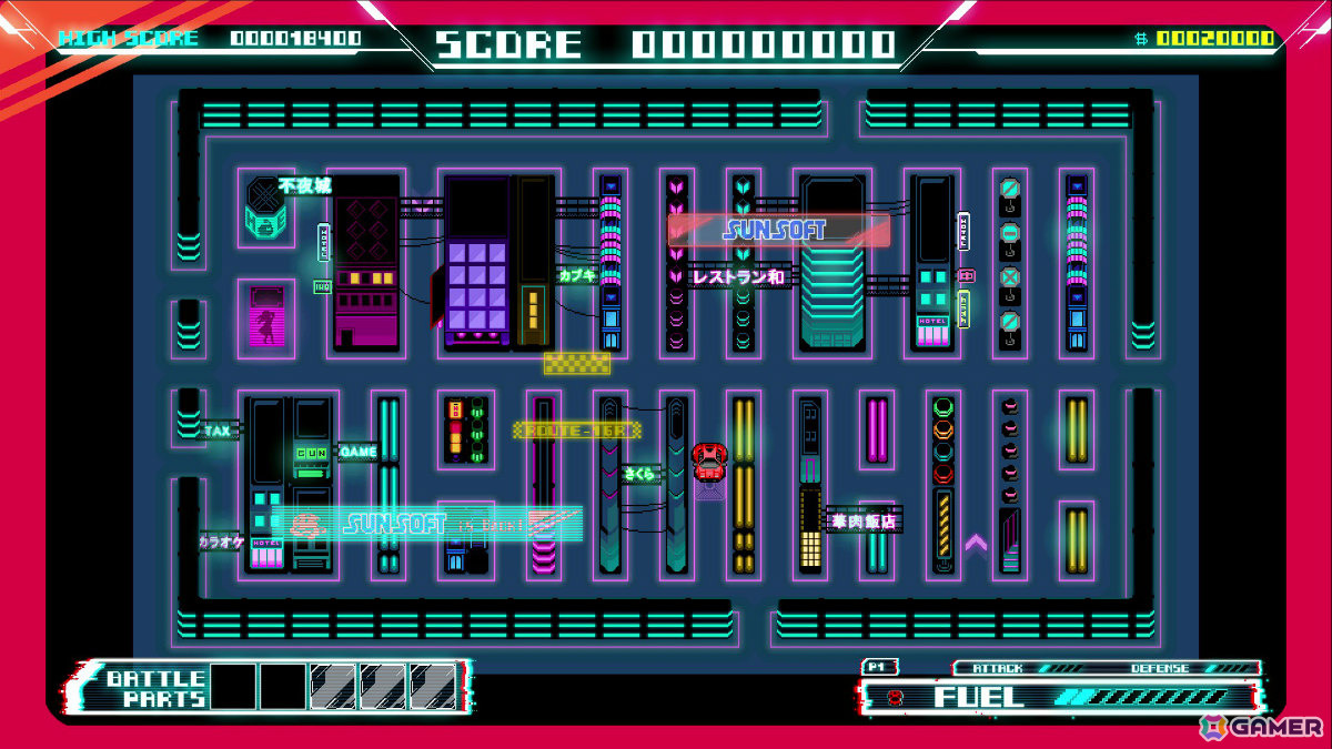 80年代のカーチェイスアクション「ルート16」シリーズ完全新作「ROUTE16R」が発売!シリーズ初となるマルチプレイモードを搭載の画像
