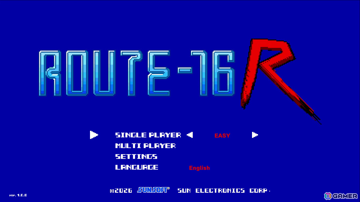 80年代のカーチェイスアクション「ルート16」シリーズ完全新作「ROUTE16R」が発売!シリーズ初となるマルチプレイモードを搭載の画像