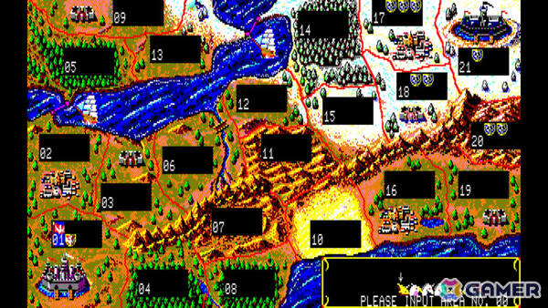 ジークハルト王となって闇の軍団を率いるボーゼルを打ち倒すSRPG「EGGコンソール エルスリード PC-8801mkIISR」がSwitchで配信！の画像