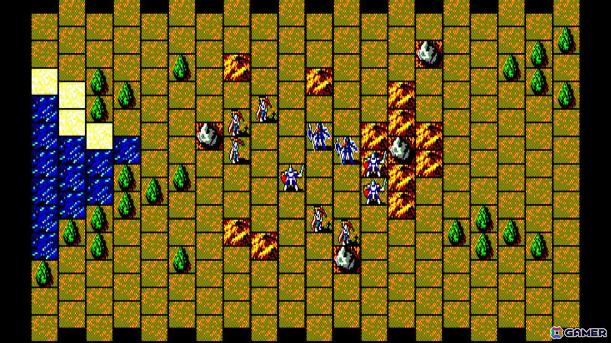 ジークハルト王となって闇の軍団を率いるボーゼルを打ち倒すSRPG「EGGコンソール エルスリード PC-8801mkIISR」がSwitchで配信！の画像2