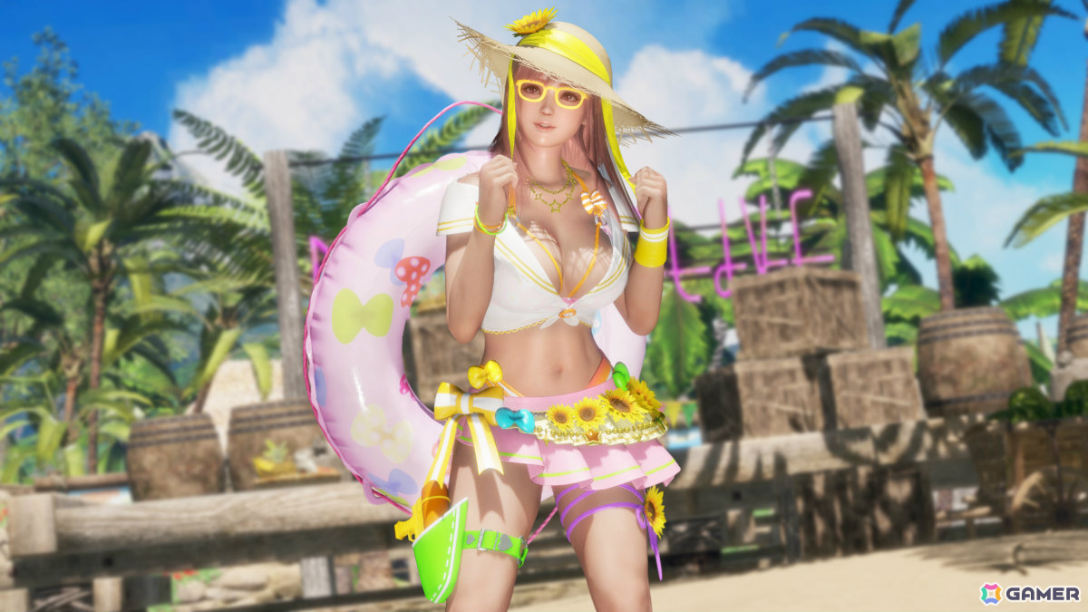 「DEAD OR ALIVE 6 Last Round」ほのかの水着コスチューム4着を収録したDLC「ほのか“Secret Sunflower”セット」が配信！の画像