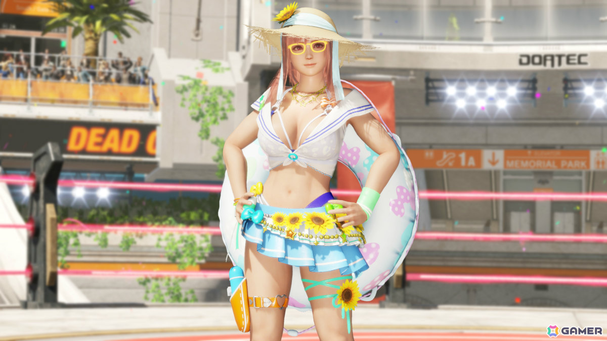 「DEAD OR ALIVE 6 Last Round」ほのかの水着コスチューム4着を収録したDLC「ほのか“Secret Sunflower”セット」が配信！の画像